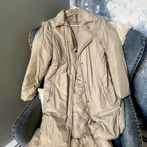 ADD down jacket pre owned size 8. Shows some wear but in good condition.